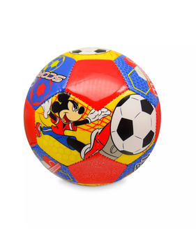 Disney Mickey Score Team Captain Goal Mini Soccer Ball New