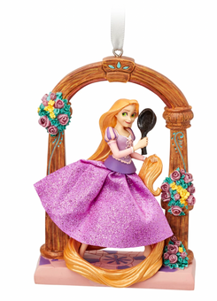 Disney Sketchbook Rapunzel Fairytale Moments Christmas Ornament Tangled New Tag