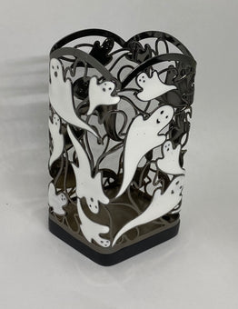 Bath and Body Works 2021 Halloween Dancing Ghosts Glows Foaming Soap Holder New