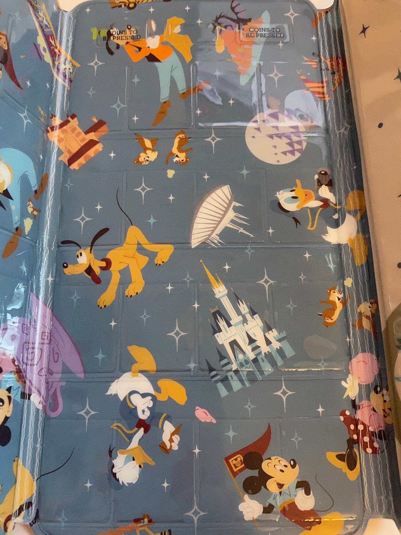 Disney Parks Walt Disney World Mickey and Friends Pressed Coin Album New