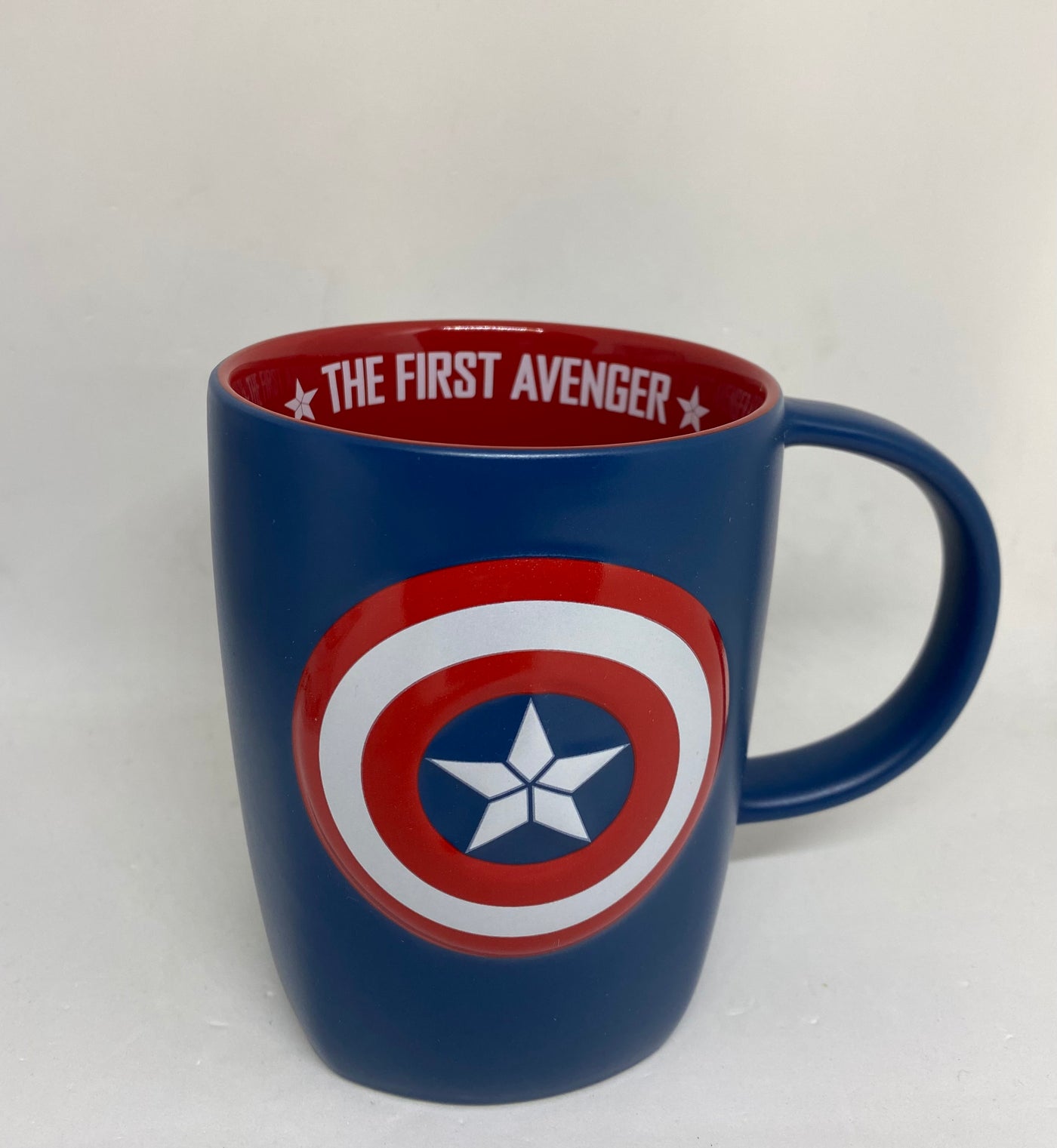 Disney Parks Marvel Captain America The First Avenger Ceramic Coffee Mug New