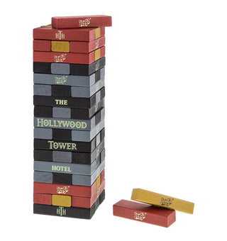 Disney Theme Park Edition Hollywood Tower Hotel Jenga Game New with Box
