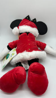 Disney Baby by Disney Store Christmas Minnie Santa Plush New with Tag