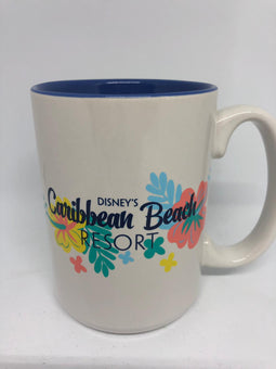 Disney Parks Caribbean Beach Resort Ceramic Coffee Mug New