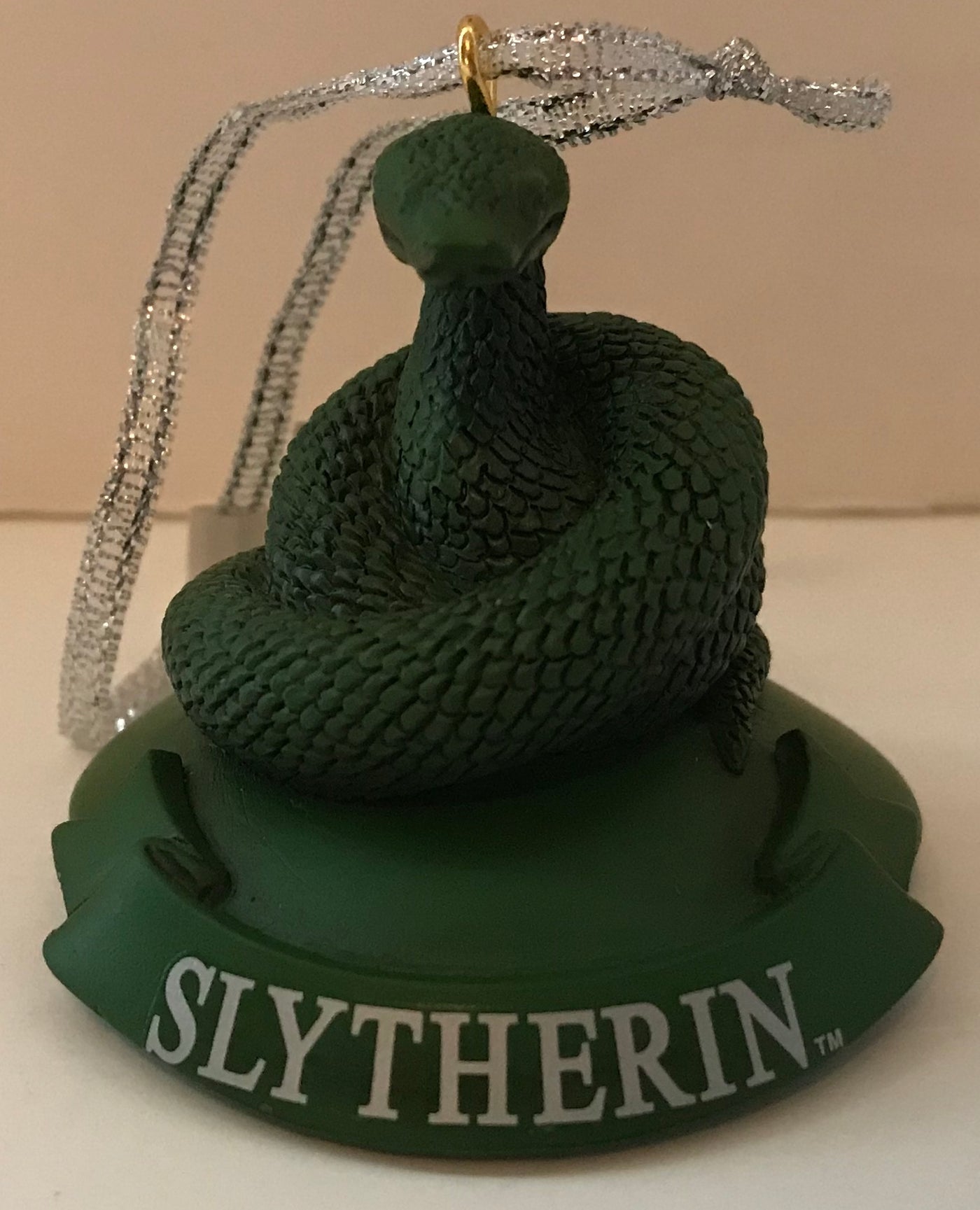 Universal Studios Harry Potter Slytherin House Icon Mascot Christmas Ornament