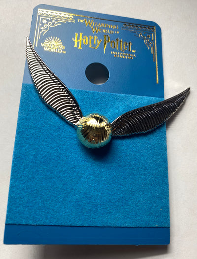 Universal Studios Wizarding World Harry Potter Golden Snitch Quidditch Pin New