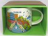 Starbucks You Are Here Dublin Ireland Ceramic Coffee Mug New with Box