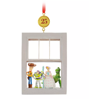 Disney Toy Story 25th Legacy Sketchbook Christmas Ornament New with Tag