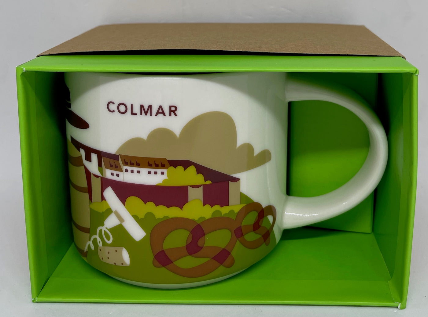 Starbucks You Are Here Collection Colmar France Ceramic Coffee Mug New Box