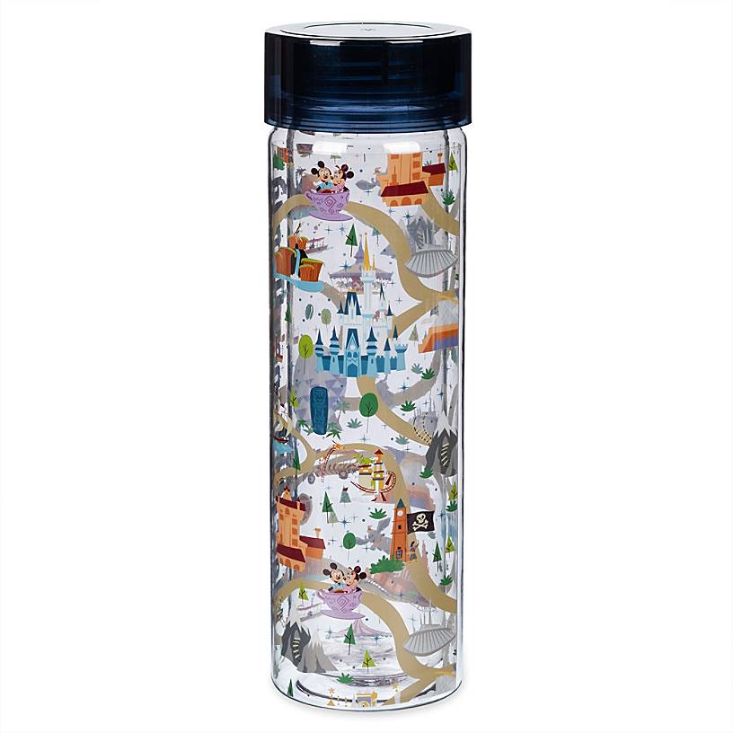 Disney Parks Life Mickey and Minnie Water Bottle Walt Disney World New