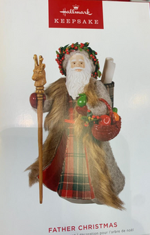Hallmark 2022 Father Christmas Ornament New With Box