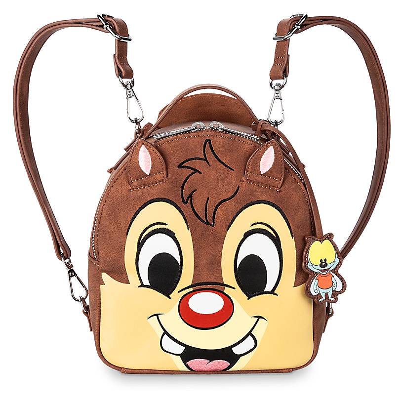 Disney Parks Chip 'n Dale Rescue Rangers Reversible Mini Backpack New with Tag