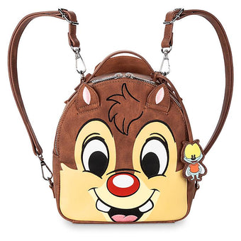 Disney Parks Chip 'n Dale Rescue Rangers Reversible Mini Backpack New with Tag