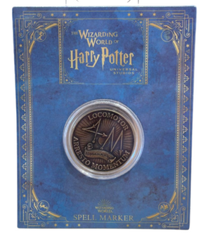 Universal Studios Harry Potter Locomotor Arresto Momentum Spell Marker New