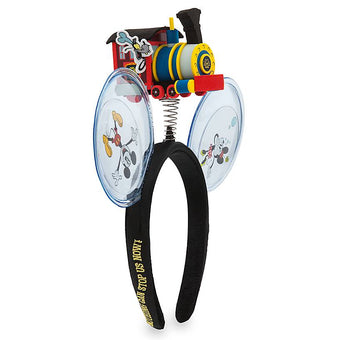 Disney Parks Mickey and Minnie Runaway Railway Headband for Adults New with Tag