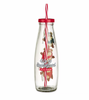 Disney Star Wars Holiday Milk and Cookie Set Milk bottle Straw Plate New w Box