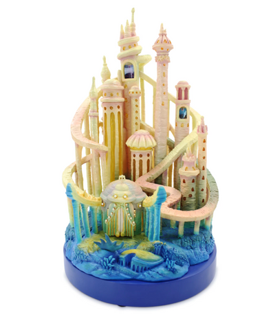 Disney The Little Mermaid Ariel Castle Light-Up Figurine Limited New with Box