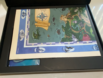 Disney D23 Fantastic Worlds Fan Club Exclusive Collector Box New with Box