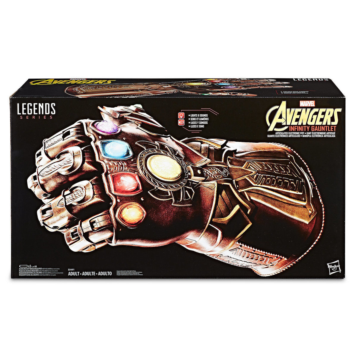 Disney Marvel's Avengers Infinity War Infinity Gauntlet Legends Limited New Box