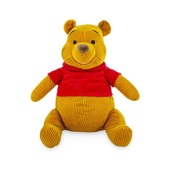 Disney Parks Winnie the Pooh Corduroy 13in Plush New with Tags