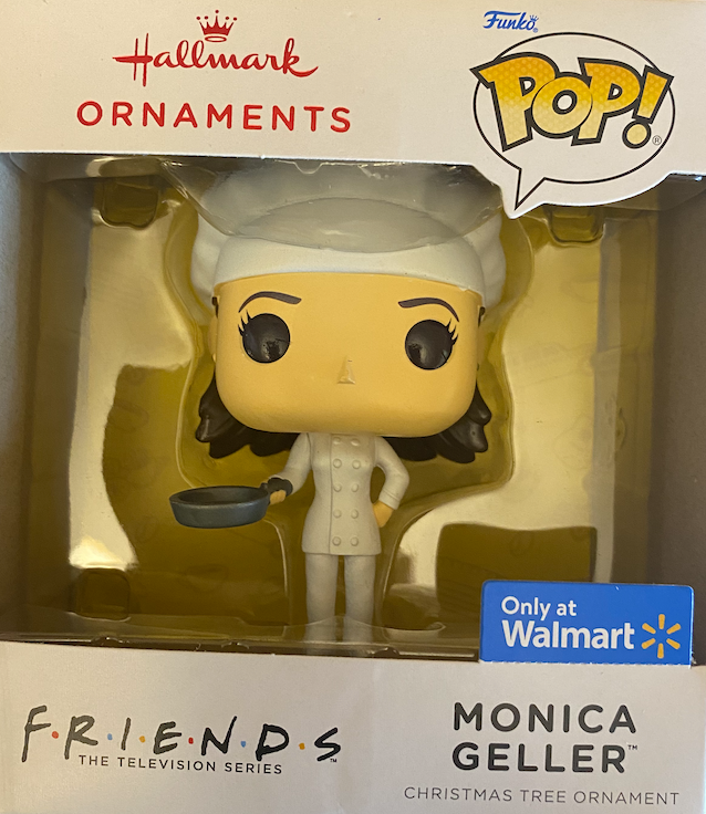 Hallmark 2021 Funko Pop Friends Monica Geller Exclusive Christmas Ornament New