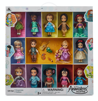 Disney 2020 Animators' Collection Mini Doll Gift Set New with Box