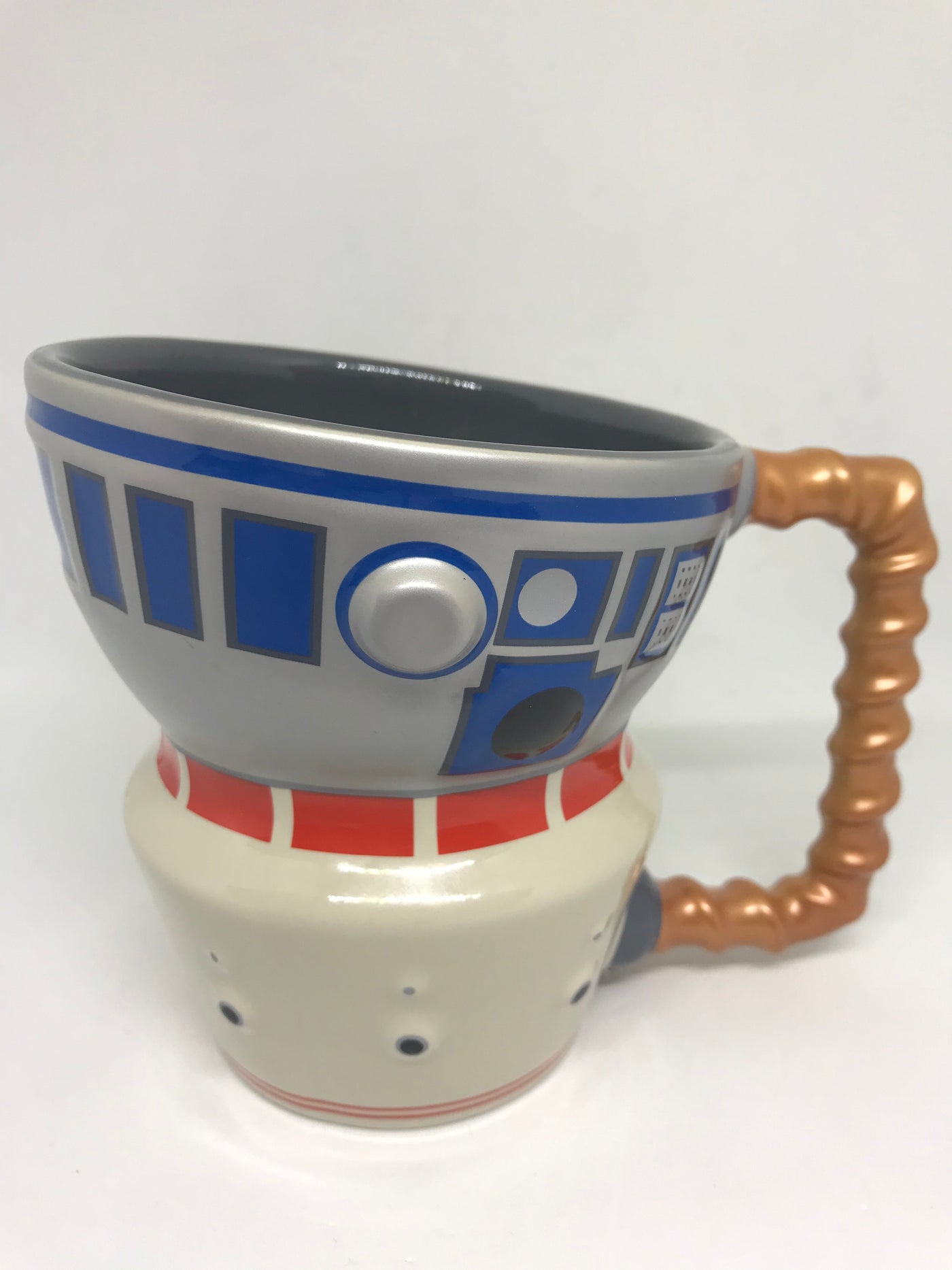 Disney Parks Star Wars Galaxy Edge Droid Depot R2D2 R5D4 Coffee Mug New