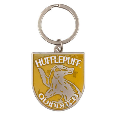 Universal Studios Harry Potter Quidditch Hufflepuff Keychain New with Tags