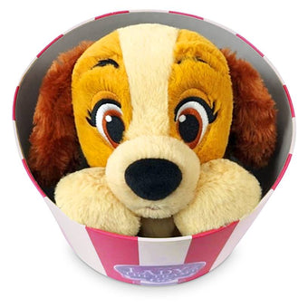 Disney Lady Plush in Hatbox Lady and the Tramp 65th Limited Release Small New