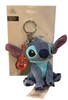 Disney Parks Stitch Plush Keychain With Guitar New With Tag