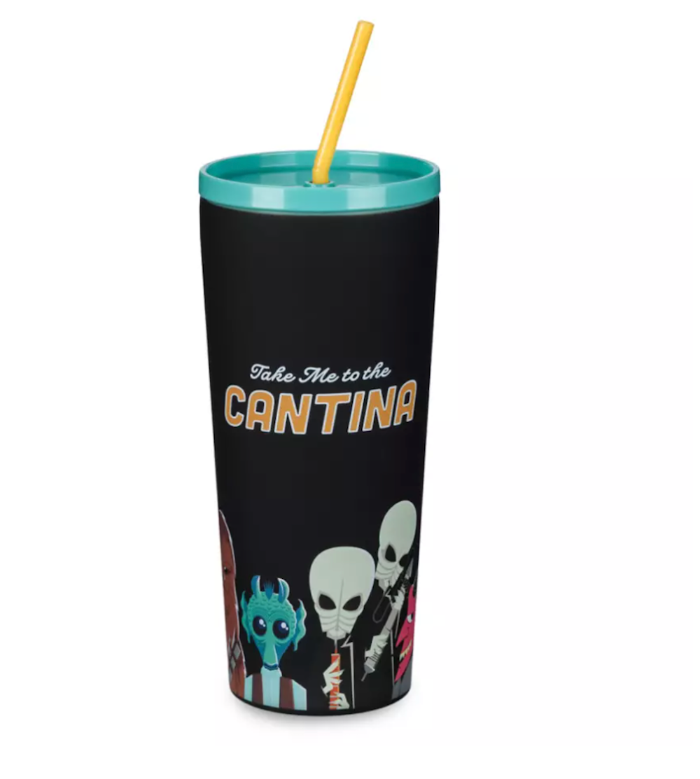Disney Star Wars May the 4th Be With You Take Me to the CantinaTumbler Straw New