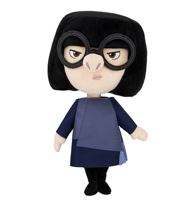 Disney Edna Mode Plush Incredibles 2 Doll New With Tags