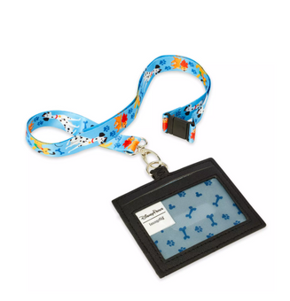 Disney Parks Dogs Lanyard and Card Holder New with Tag
