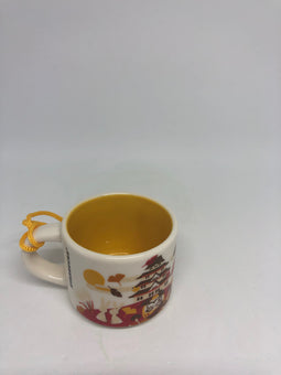 Starbucks Coffee You Are Here Japan Fall Espresso Mug Ornament New with Box