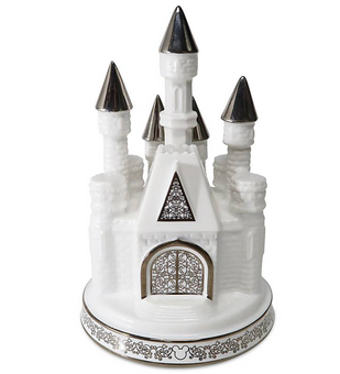 Disney Parks Fantasyland Castle Porcelain Cake Topper New