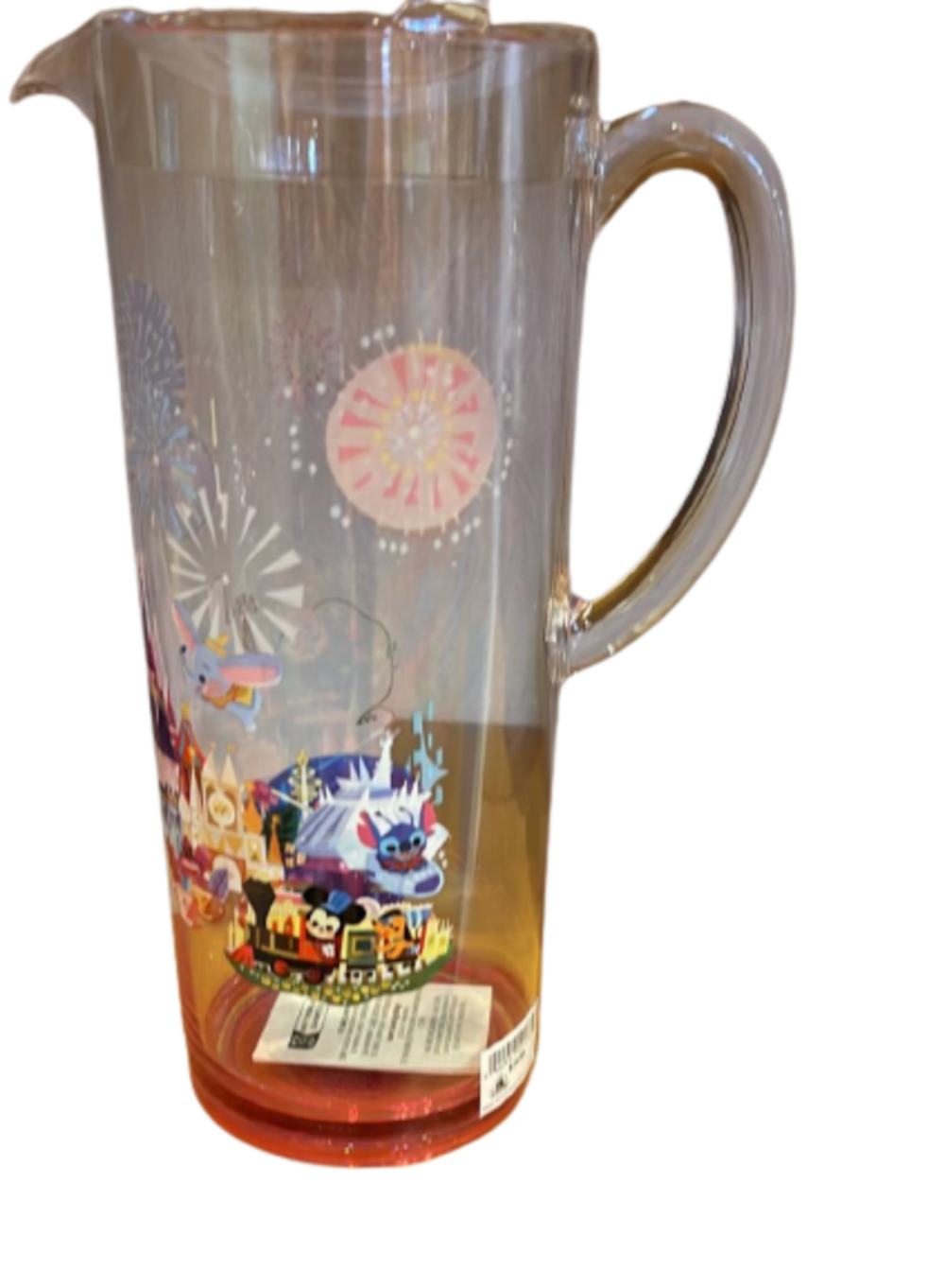 Disney Parks Joey Chou Mickey Magic Kingdom Cinderella Castle Pitcher New