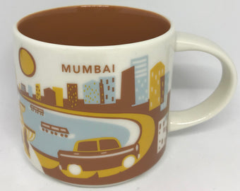 Starbucks You Are Here Collection India Mumbai Ceramic Coffee Mug New W Box