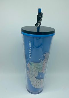 Starbucks Holiday Christmas 2021 Siren Mermaid Color Change Cup Tumbler 24oz New