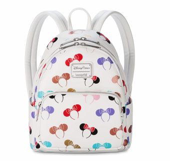 Disney Parks Loungefly Minnie Ear Headband Holder Mini Backpack New with Tag