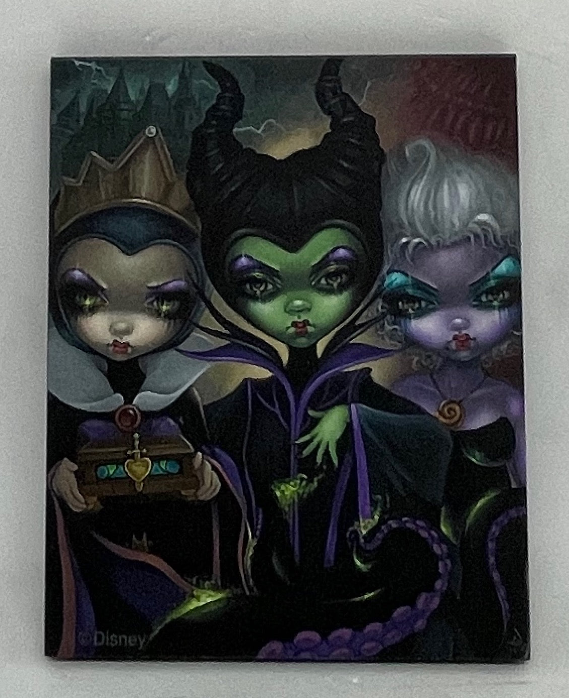 Disney Parks Villain's Magnet Maleficent Ursula Evil Queen Wonderground Gallery