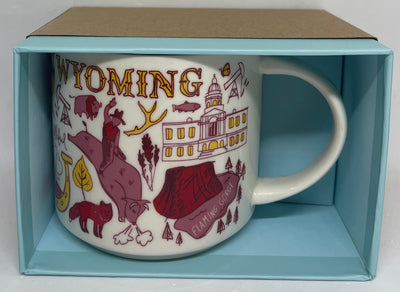 Starbucks Been There Series Collection Wyoming Coffee Mug New With Box