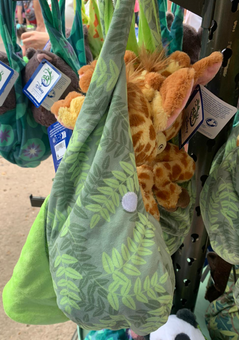 Disney Parks Animal Kingdom Baby Giraffe in a Blanket Plush New With Tag