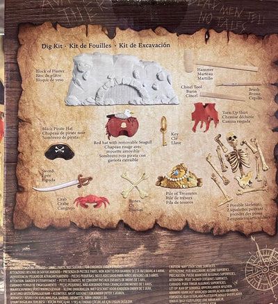 Disney Parks Pirates of the Caribbean Dig Kit Toy Set New with Box