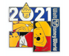 Disney Parks WDW 2021 Winnie the Pooh Pin New with Card