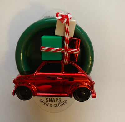 Bath and Body Works 2021 Christmas Car with Present Car Fragrance Visor Clip New