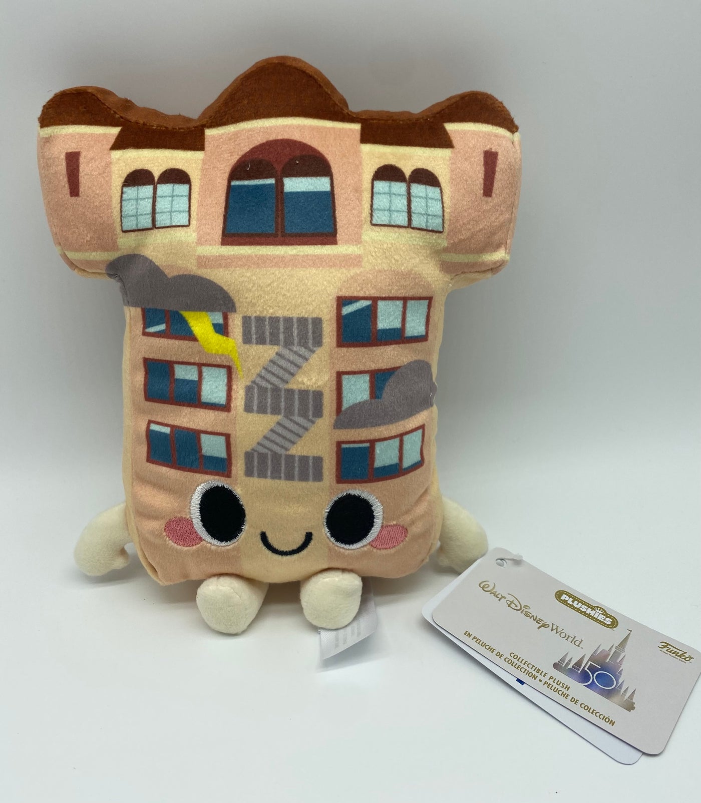 Disney Funko Pop! 50th Walt Disney World Hollywood Tower Hotel 7in Plush New Tag