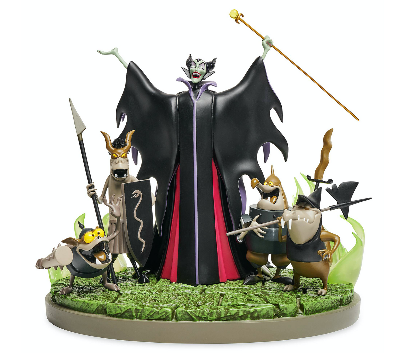 Disney Parks Sleeping Beauty Maleficent and Goons Figure New with Box