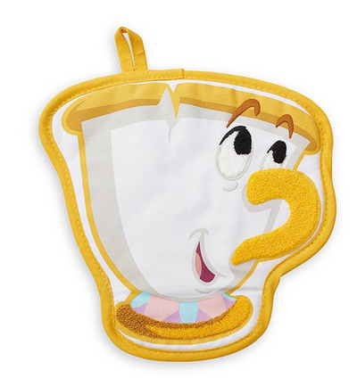 Disney Parks Beauty and the Beast Chip Kitchen Pot Holder New with Tags