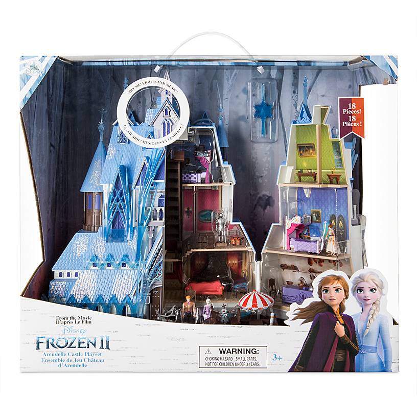 Disney Arendelle Castle Play Set Frozen 2 Anna Elsa Kristoff Olaf Sven New