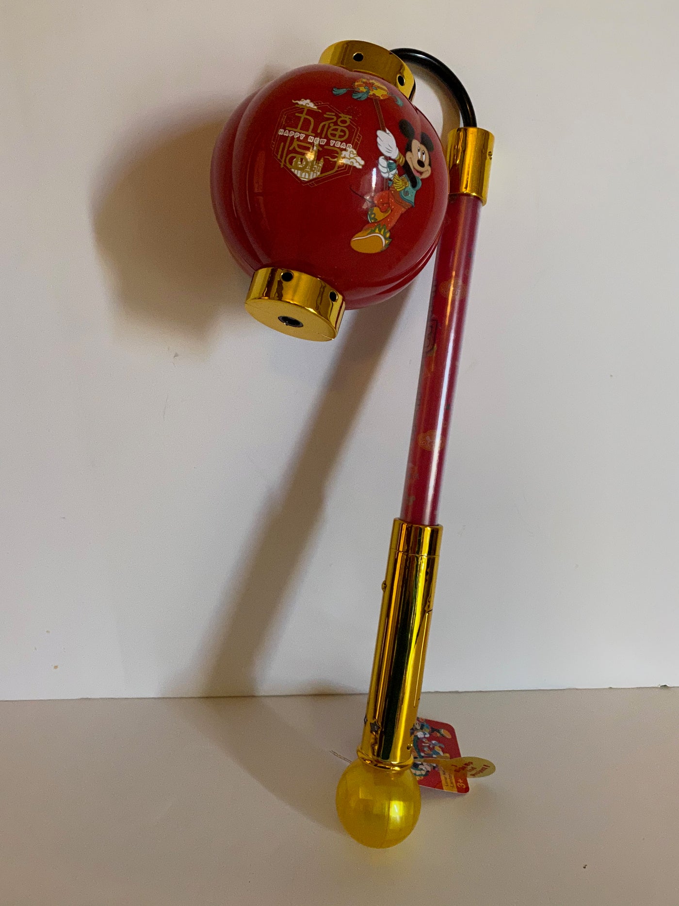 Disney Parks Mickey Minnie Lunar New Year 2020 Light- Up Lantern Wand New w Tag